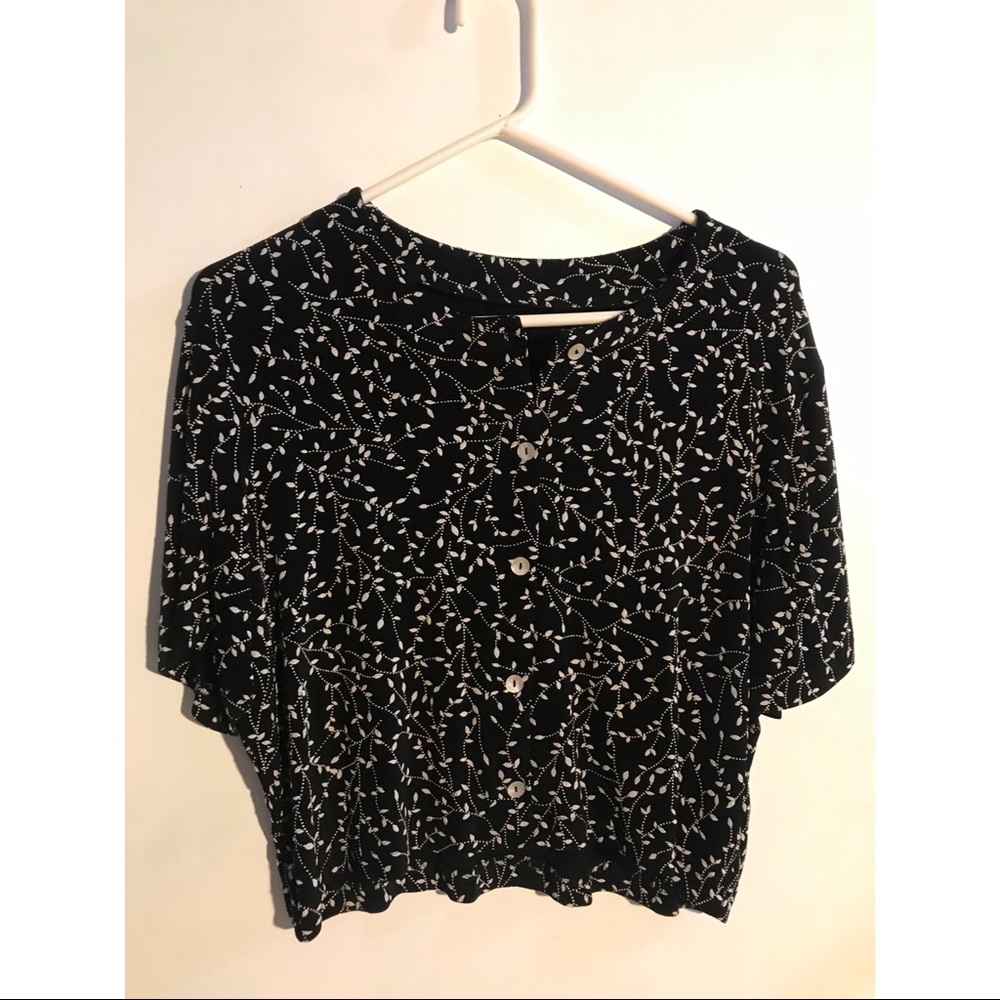 cropped blouse